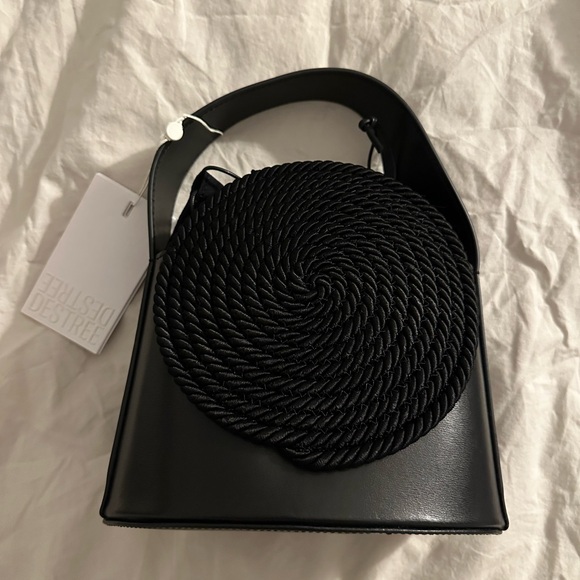 Stylish Black Mini Destree Bag - Picture 5 of 8